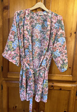 Victoria s Secret Vintage Bathrobe Wrap Night Gown Belt Lingerie Cover Up Shawl