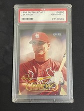 J.D. Drew 1998 Fleer Update PSA 10 #U100