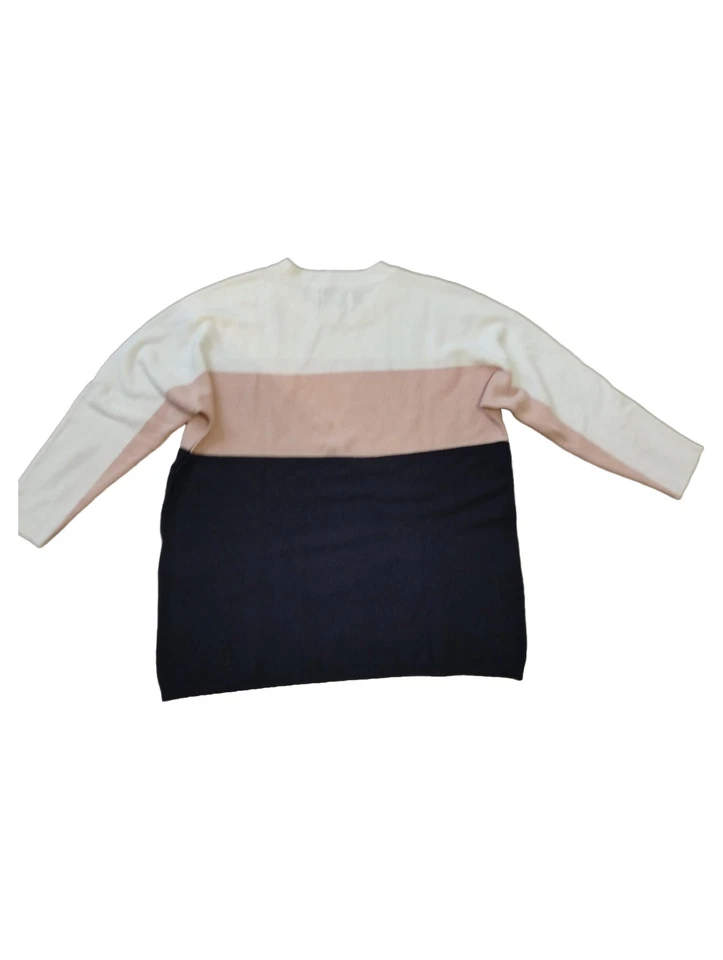 ONLY Pull Femme Rayé Multicolore Manches 3/4 Viscose (EU 34, INT XS) - Photo 2/4