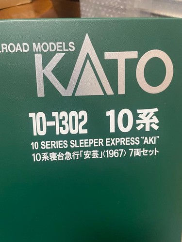 KATO 10 series sleeper express Aki 1967 7 car set 604471 | Condition: Used