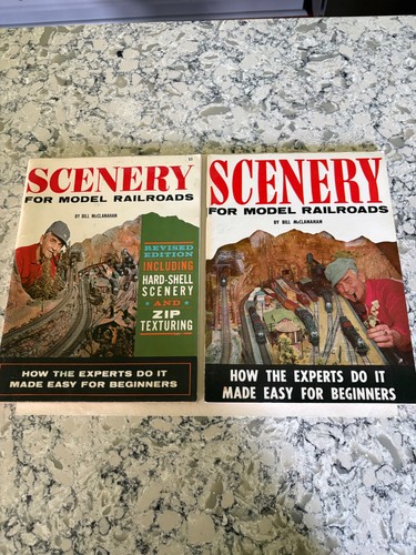 Scenery For Model Railroads Lot (2) by Bill McClanahan 1964 & 1967