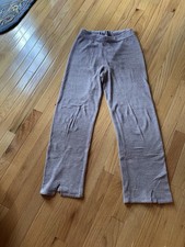 Barefoot Dreams Split Hem Crop Ankle Pants New S