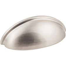 KasaWare 3-11/16 In. Satin Nickel Cup Pull (2-Pack) K3833SN-2 Hardware Resources