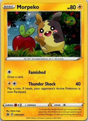Morpeko - Promo SWSH: Sword & Shield Promo Cards SWSH031 NM