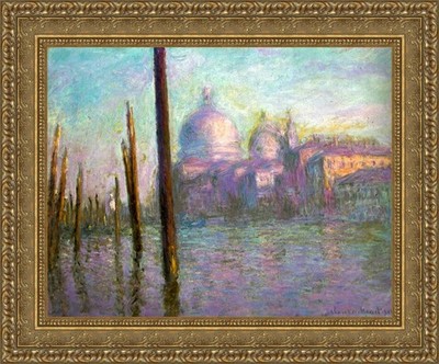 Claude Monet: Grand Canal, Venice | Restored Canvas Art