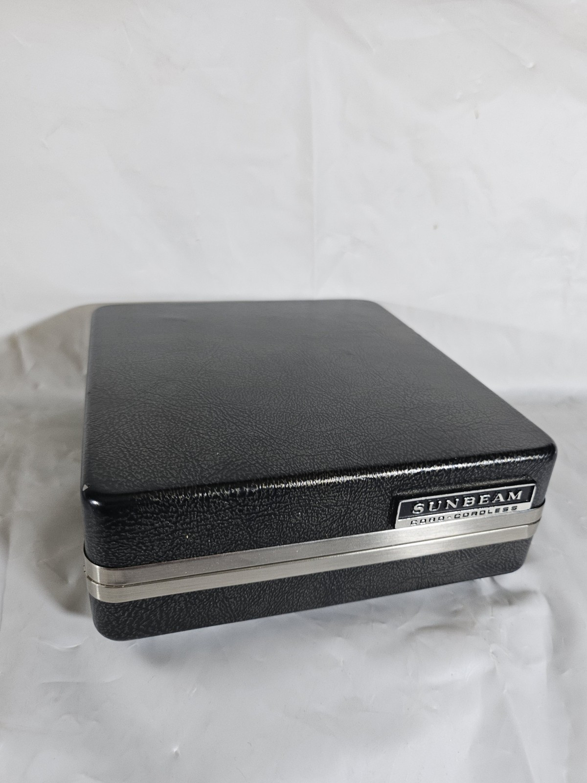 Sunbeam Shavemaster 8 Electric Cordless Shaver in Original Case PARTS Vintage 🔥