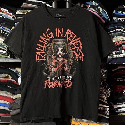 Falling In Reverse I m Not A Vampire Revamped Graphic Band T-Shirt Size L