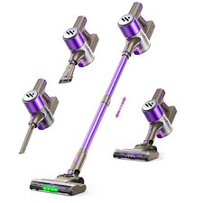 WLOTPO Cordless Vacuum Cleaner for Home, Lightweight Stick Vacuum Rechargeable