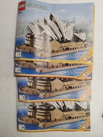 LEGO Creator 10234 - Sydney Opera House - Complete w/ Instructions! Retired