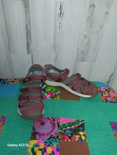 TEVA TIRRA SPORT CT CLOSED TOE STRAPPY HIKE SANDALS, WOMEN US 9/ EUR 40