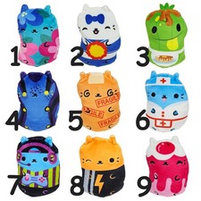 You Choose - Gold Wave w/Tags Cats vs Pickles 4 Bean Plush