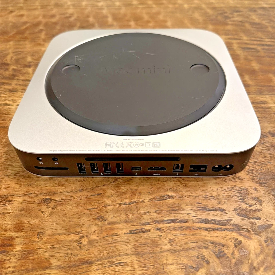 Apple Mac mini A1347 (late 2012) 16GB 2.60GHz Quad Core i7 with 1TB Fusion Drive - Image 4 of 4