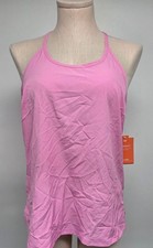 M NWT Women's Tek Gear Active Shirt Top Sleeveless Polyester Bright Pink DryTek