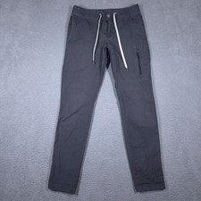 Vuori Ripstop Climber Pants Men's Medium 30x31 Gray Elastic Waist Drawstring