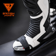 BRITISH JACKETS Motorcycle Gear Shift Guard Motorbike Shoe Boot Protector x 2 UK