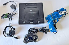 Sega Saturn Model 1 Console + power /aerial leads /controller + Virtua Lightgun