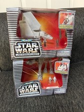 Micro Machines Star Wars Action Fleet Imperial Shuttle Tydirium & AT-AT Sealed
