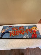 Yie Ar Kung Fu Marquee / Konami / Plexiglass