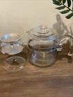 Pyrex Vintage Glass Percolator 6-Cup Coffee Pot 7756 - Complete