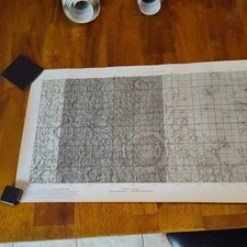 Vintage Apollo 8 Lunar Orbit Chart ALO 1st Edition 1968 NASA 41" X 12"