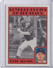2021 Topps Heritage - Pete Alonso #146 Boyhood Photos of the Stars Mets