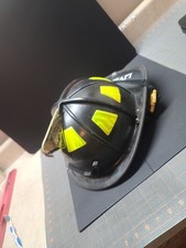 Casco de bombero de colección MSA Cairns 1044 Brass Eagle 2008