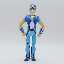 2004 Mattel Official Product 22cm TV Show Lazy Town Sportacus Action Figure