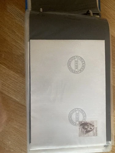 Sweden 48 diff FDC covers from 1978-1981 period in album + few extra brevkorts