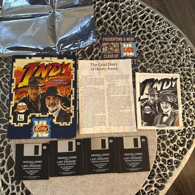 Commodore Amiga Indy - Indiana Jones and The Last Crusade Big Box