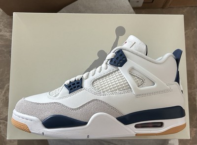 Size 8.5 - Nike SB x Air Jordan 4 Retro SP Navy | eBay