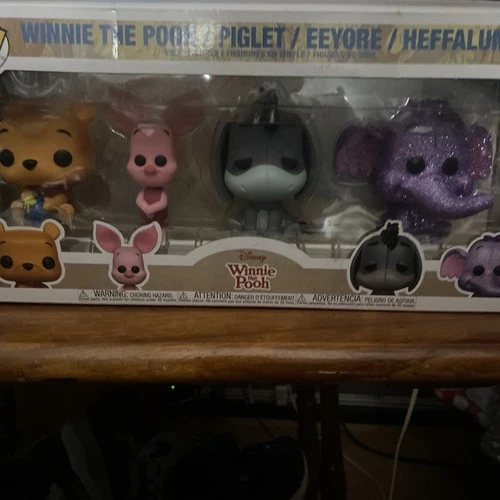 Funko Pop! Disney: Winnie The Pooh 4-Pack – Winnie, Piglet, Eyeore, Heffalumo,