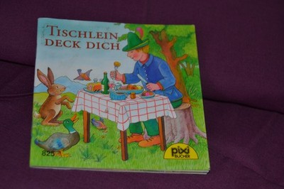 Pixi Buch Nr.  825: Tischlein deck dich Märchen der Gebr. Grimm -EA 1996-