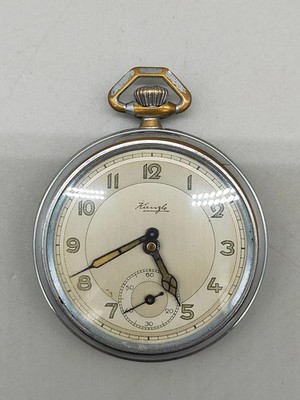 Klassische Kienzle Taschen Uhr   Vintage Charme mit Separater Sekunde