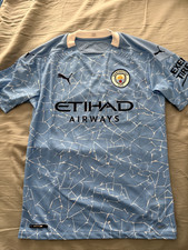 Puma Men's Manchester City Authentic Home Jersey 20/21