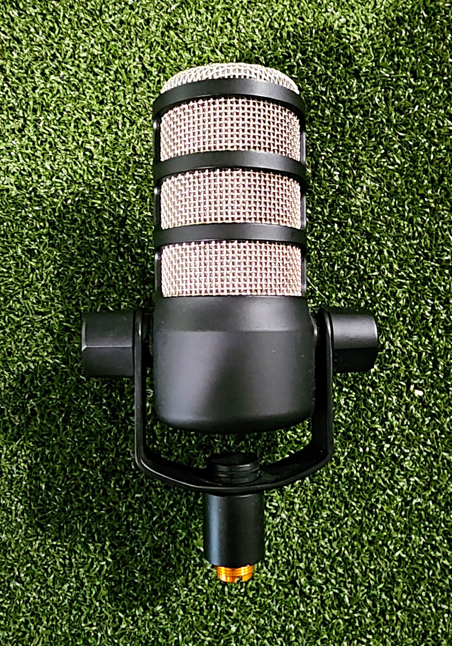 Rode PodMic Wired Dynamic Broadcast Microphone, Mountable, Black