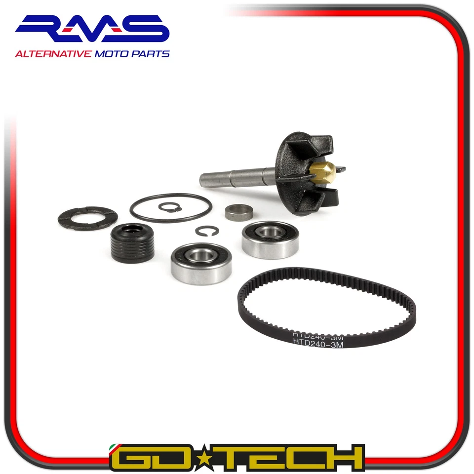 RMS KIT REVISIONE POMPA ACQUA con CINGHIA PIAGGIO ZIP SP NRG GILERA RUNNER DNA SR 50
