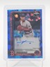 KRISTIAN CAMPBELL 2025 TOPPS CHROME BLUE SAPPHIRE ROOKIE AUTO /199 Q0836