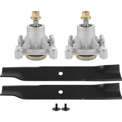 #ad For 36quot; HUSTLER RAPTOR 604214 603995 REBUILD KIT SPINDLE amp; BLADE $46.35