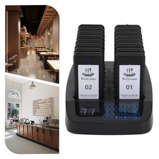 Restaurant Pager Wireless Paging Warteschlangensystem 16 G&auml;ste-pager Rufsystem