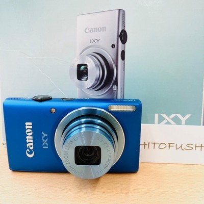 Canon IXY 100F ELPH 120 IS IXUS 135 16MP Blue Camera 8x Zoom