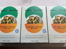 3 boxes Ideal Protein Cheddar Cheese sauce mix BB 06/30/2026 Brand New item 