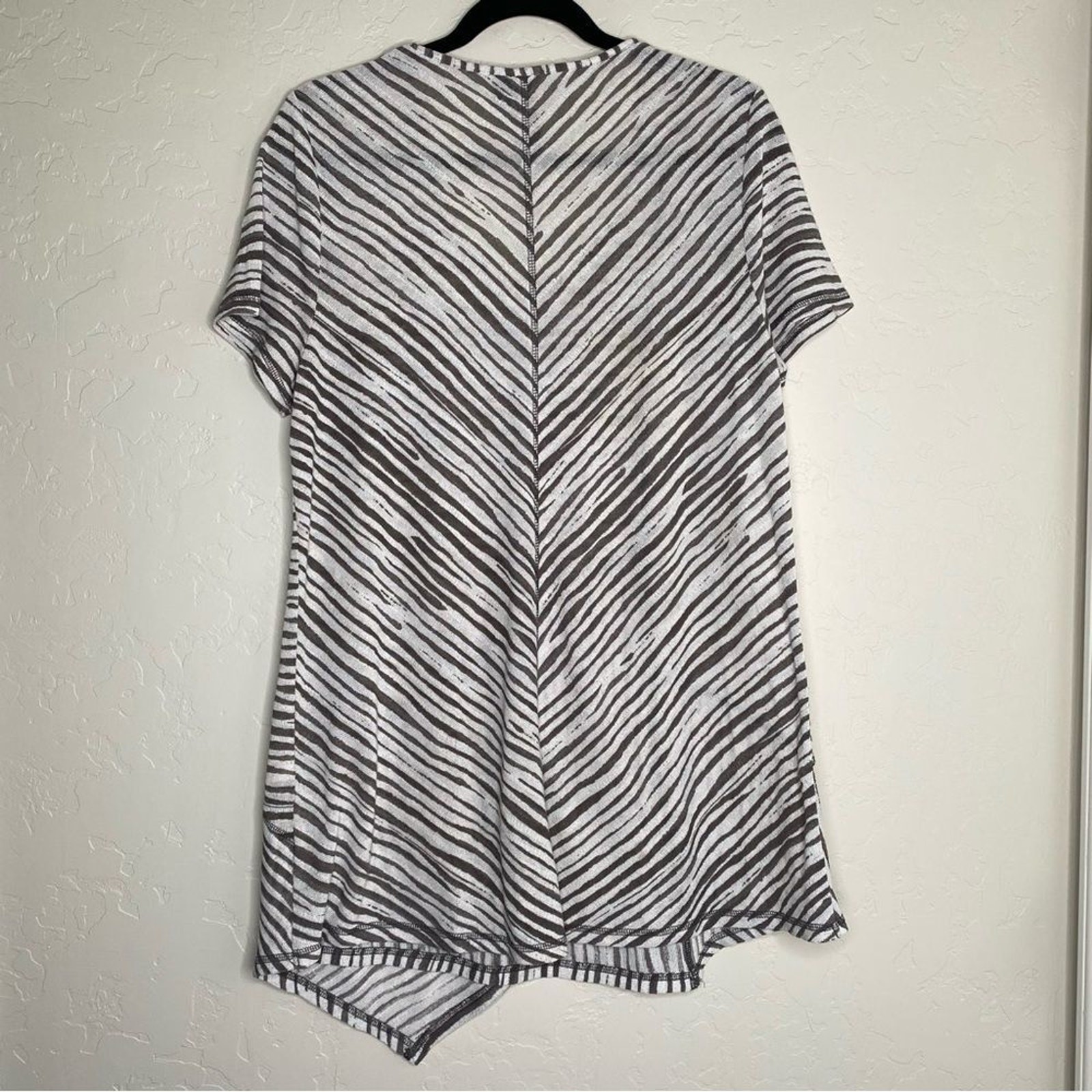 TS Taking Shape Zebra Patchwork Asymmetrical Hem … - image 9