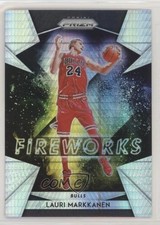2018-19 Panini Prizm Fireworks Hyper Prizm Lauri Markkanen #11 h3e