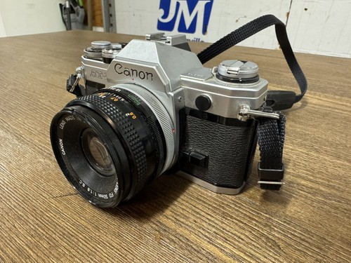 Appareil Photo Canon A-1 35mm - Pour Pièces Ou Réparation - Argentique Vintage