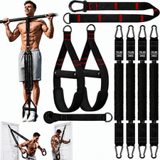 Adjustable Pull Up Resistance Bands Heavy Duty 300Lbs 4 Bands with Handles...