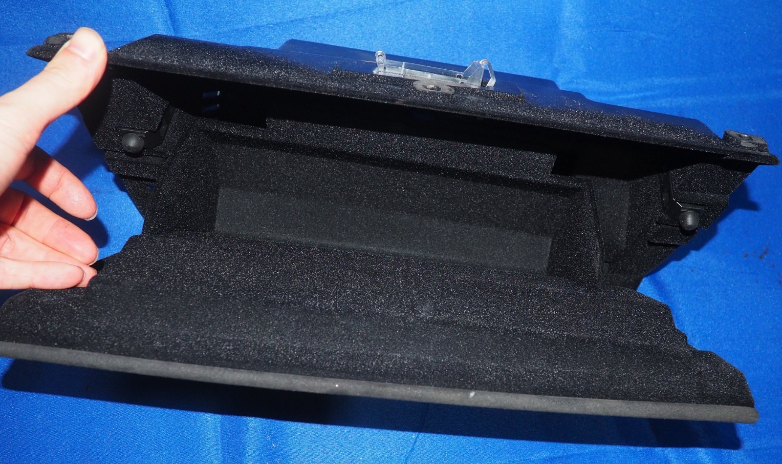 2022-2026 Maserati MC20 MCPura Passenger Right Glove Box Black Alcantara OE Nice