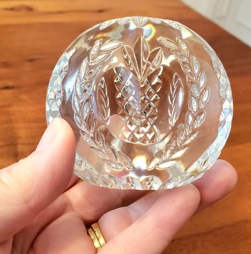 Waterford Crystal Times Square 2001 Paperweight