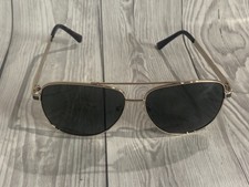 Guess Sunglasses Black Grey with Gold Frame See Description