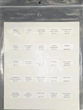 2018 International Residential Code Tabs Only - from Exam Books