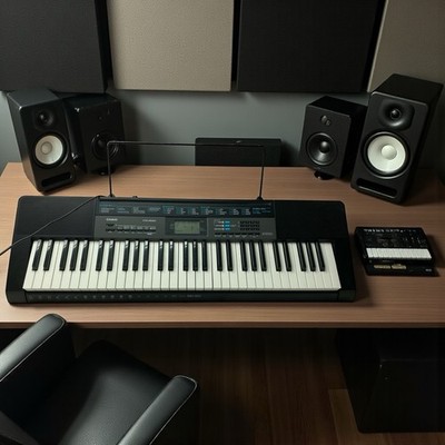 Casio CTK-2500 Black 61-Key Portable Digital Effects Electronic Keyboard